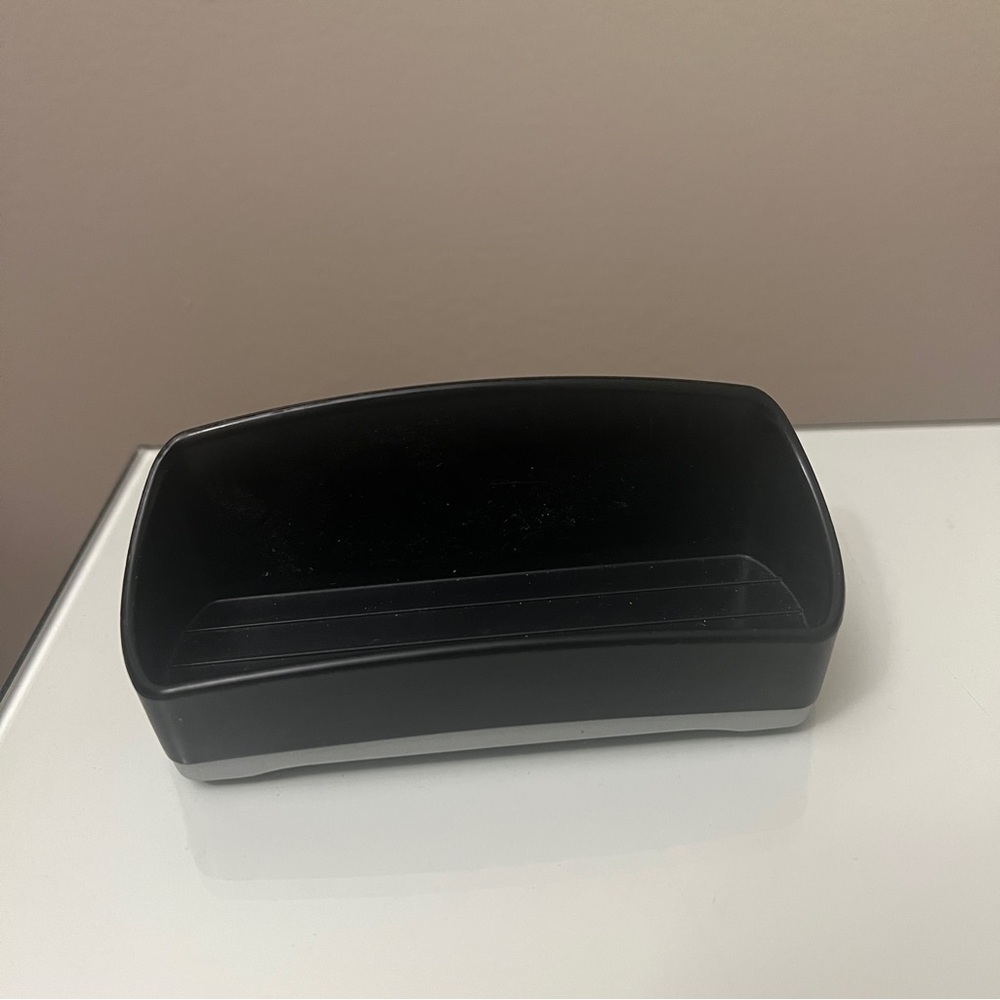 Black Grey Business Card Holder Storage